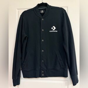 Converse Black Jacket with Logo